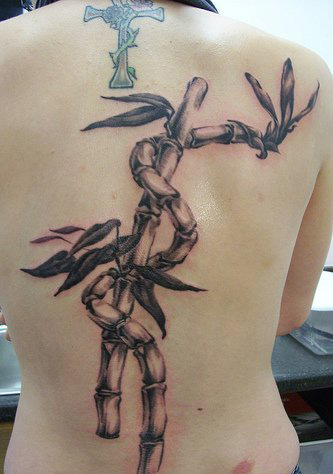 bamboo tattoos. Bamboo Flower Tattoos: