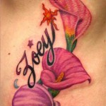 Calla Flower Tattoo