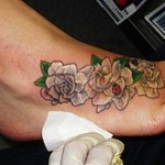 Gardenia Flower Tattoo