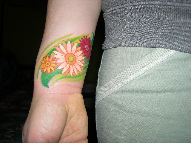 Pictures and Photos about Gerbera Flower Tattoos