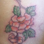 Camelia Flower Tattoo