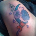 Oleander Flower Tattoo