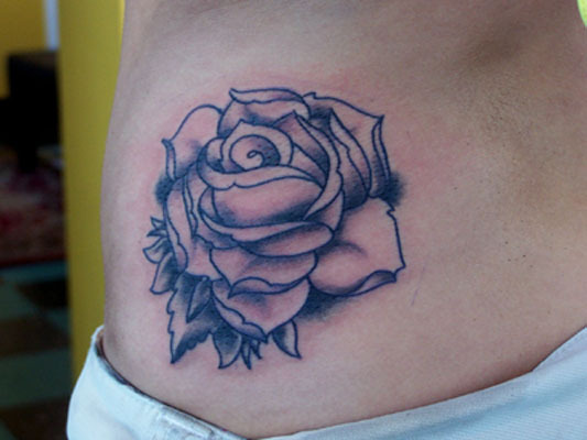 tattoo white. Choosing a Birth Flower Tattoo