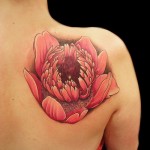 Anemone Flower Tattoo