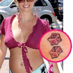 Britney Spears Tattoo on Hand