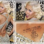 Christina Aguilera Tatoo