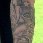 David Beckham Tattoo on hand