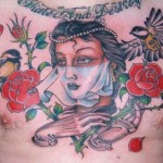 Old School Style Tattoo