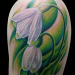 Snowdrop Flower Tattoo