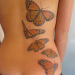 Back Butterfly Tattoo