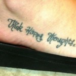 Different Language Tattoo