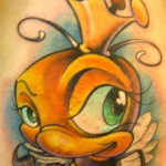 Heroe of Cartoon Tattoo