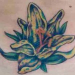 Iris Flower Tattoo