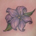 Lily Flower Tattoo