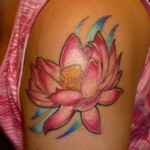 lotus most tattooed flower on shoulder