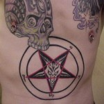 pentagram tattoo
