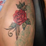 Rose Flower Tattoo