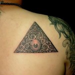 triangle tattoo design