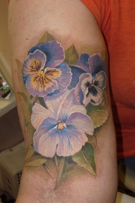 pansy-flower-tattoo-designs-meaning-12