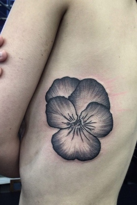 pansy-flower-tattoo-designs-meaning-16