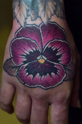 pansy-flower-tattoo-designs-meaning-18