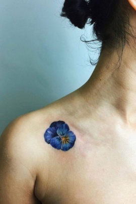 pansy-flower-tattoo-designs-meaning-21