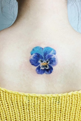 pansy-flower-tattoo-designs-meaning-22