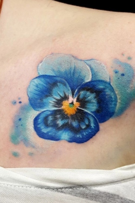 pansy-flower-tattoo-designs-meaning-26