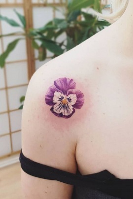 pansy-flower-tattoo-designs-meaning-62
