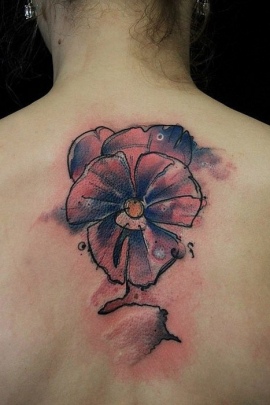 pansy-flower-tattoo-designs-meaning-67