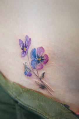 pansy-flower-tattoo-designs-meaning-68