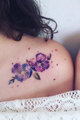 pansy-flower-tattoo-designs-meaning-74